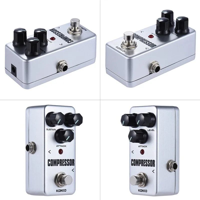 KOKKO портативный гитарный эффект педали компрессора Looper Overdrive Booster sound True Bypass Unlimited