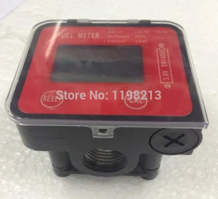 

Digital Oval Gear Diesel Flow Meter Sensor Counter Indicator Flowmeter Viscous Liquid Heavy Oil Polyvinyl Alcohol Resins G1/2