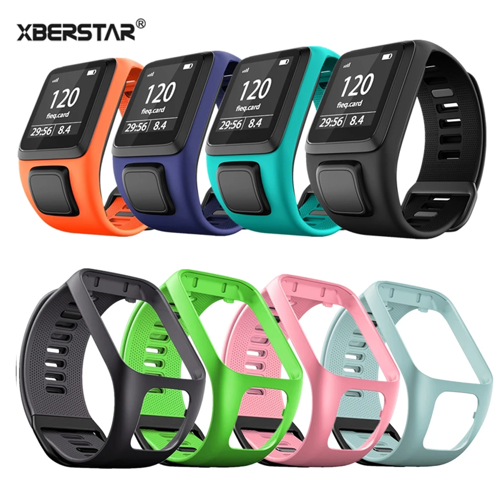 Ремешок для часов TomTom Runner 2 3 Cardio Music сменный Браслет ремешок для часов браслет для TomTom ADVENTURER/Golfer 2