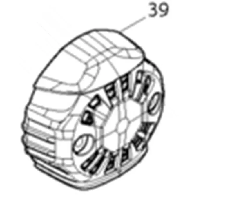 Задняя крышка для Makita 452832-5 DTD146 BTD146 DT146D BTD146Z BTD134 BTD134Z | Инструменты