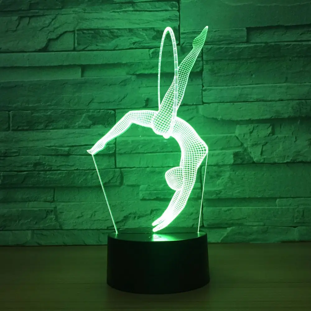 

Eurhythmics 3D Lamp 7 Colors Led Night Lamps For Kids Touch Led Usb Table Lampara Lampe Baby Sleeping Nightlight Drop Shipping