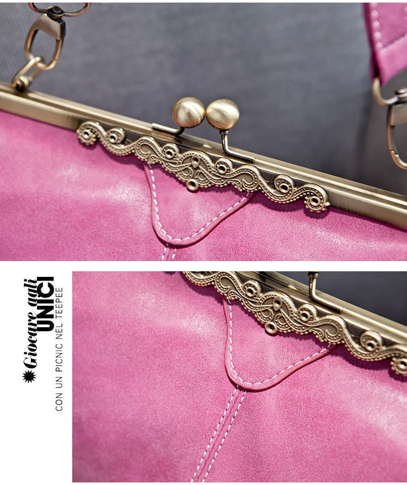 Новый урожай сумки ретро искусственная кожа сумка женщины посланника маленький