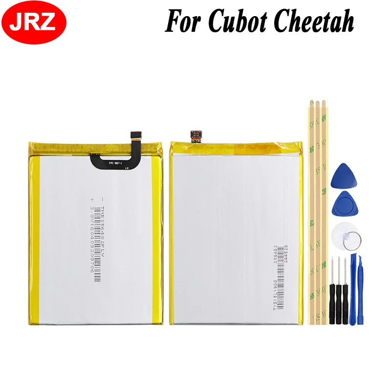 

JRZ For Cubot Cheetah Phone Battery 3050mAh Hight Capacity 3.8 V Replacement Batteries With Tools For Cubot Cheetah