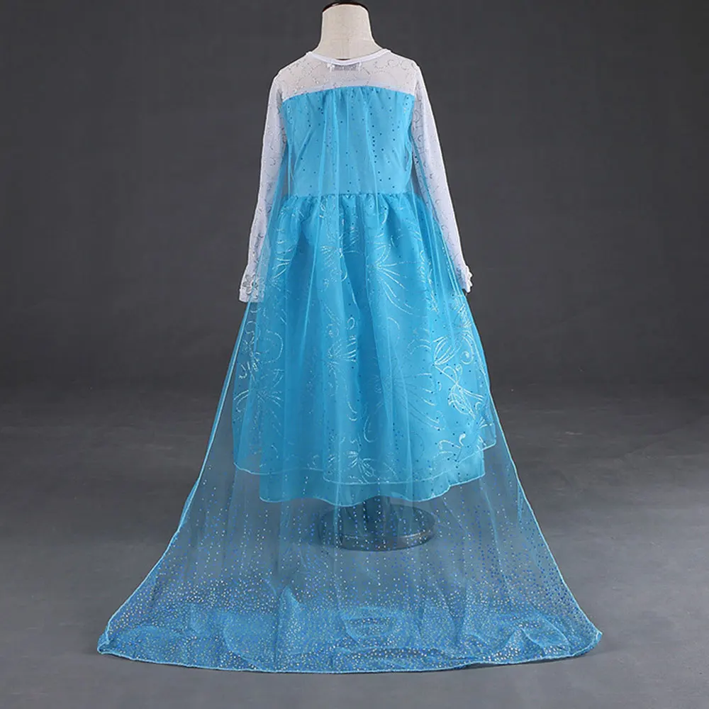 Sequins Adventure Role Play Costume Baby Girls Clothes Tulle Kids Party Full Dresses Little Girl Princess Mesh Dress With Cape | Детская