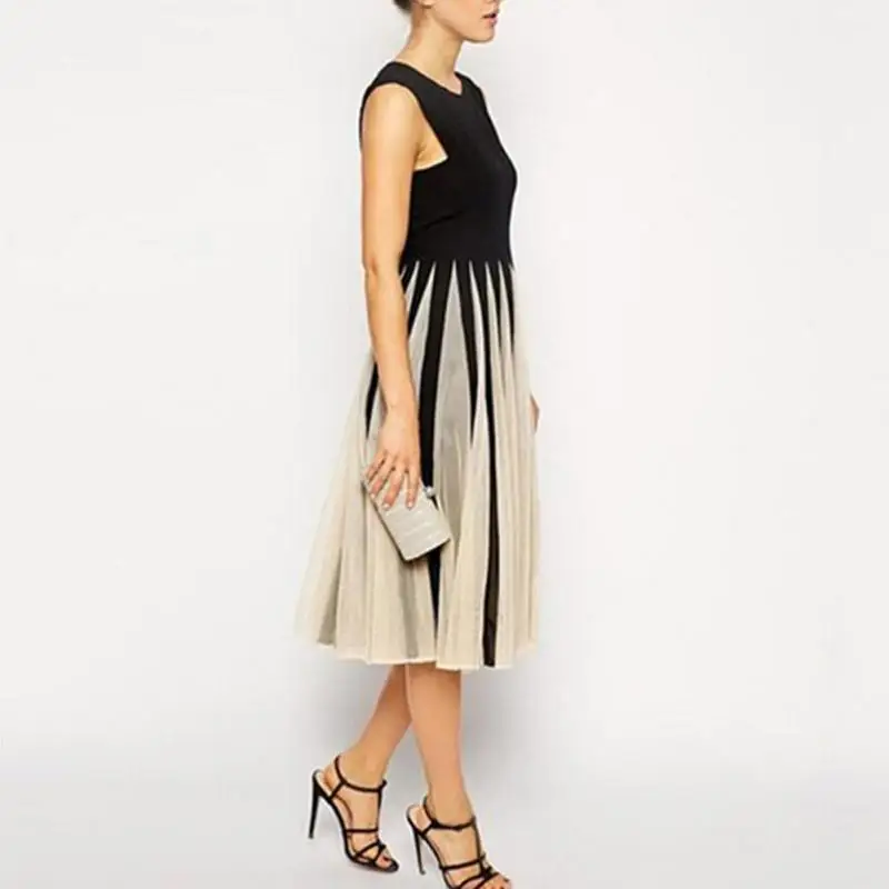 2018 Новое поступление Для женщин девочек Occidental Стиль модное платье элегантный