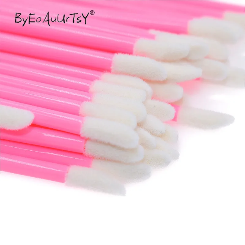 Кисти для одноразовые кисточки губ кисти макияжа помада палочки нанесения