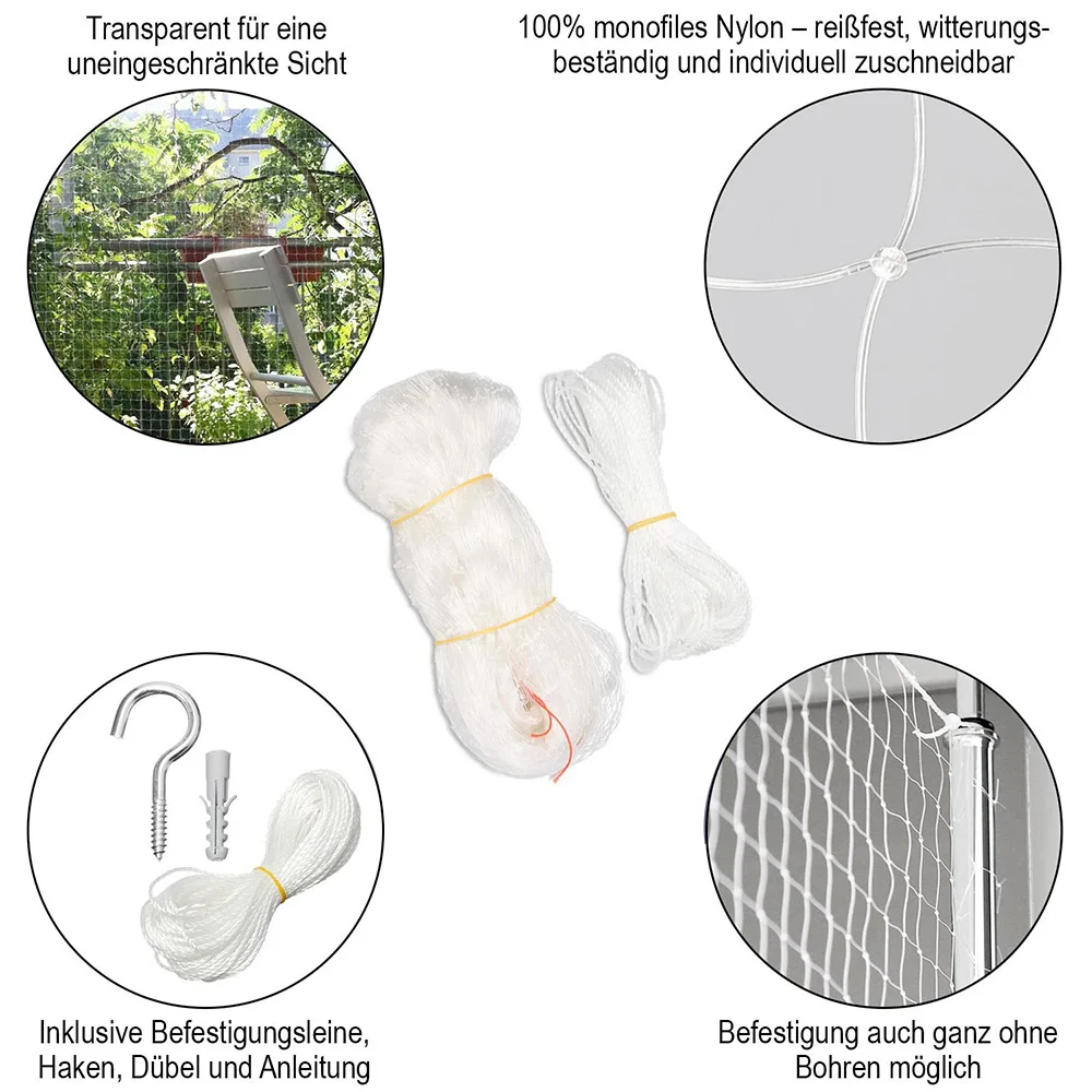 Сетка для защиты домашних животных нейлоновая Защитная Прозрачная сетка кошек и