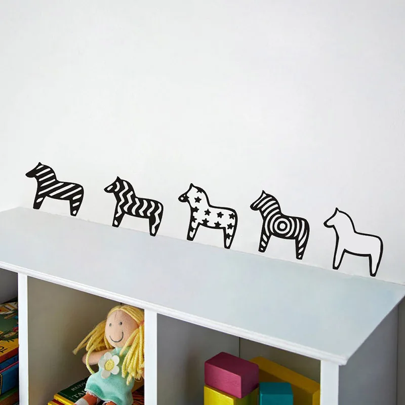 12 шт./компл. Классическая сказочная настенная наклейка Мультяшные виниловые