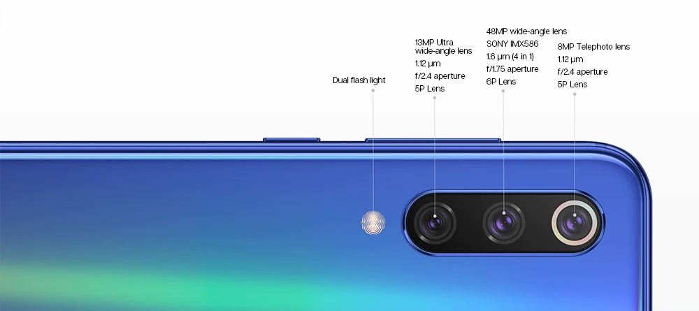 Глобальная версия Xiaomi Mi 9 SE 6GB 128GB Snapdragon 712 5,97 ''AMOLED 48MP Тройная камера мобильный телефон NFC Встроенный экран отпечаток пальца