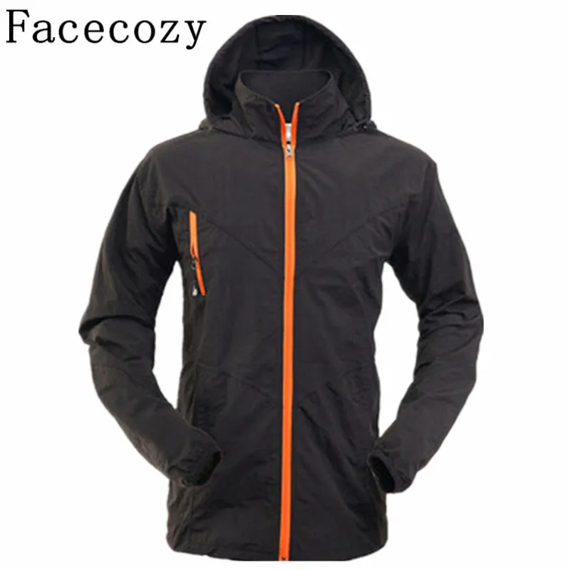 Facecozy летняя куртка для кемпинга мужчин и женщин быстросохнущая одежда рыбалки