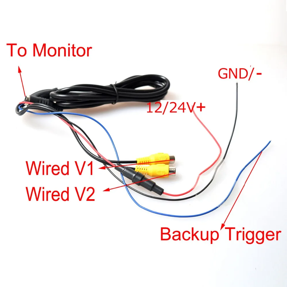 10PCS 300FT Built-in Wireless Truck Parking System+7 inch HD LCD TFT Rear View Monitor Kit Night Vision Surveillance | Автомобили и