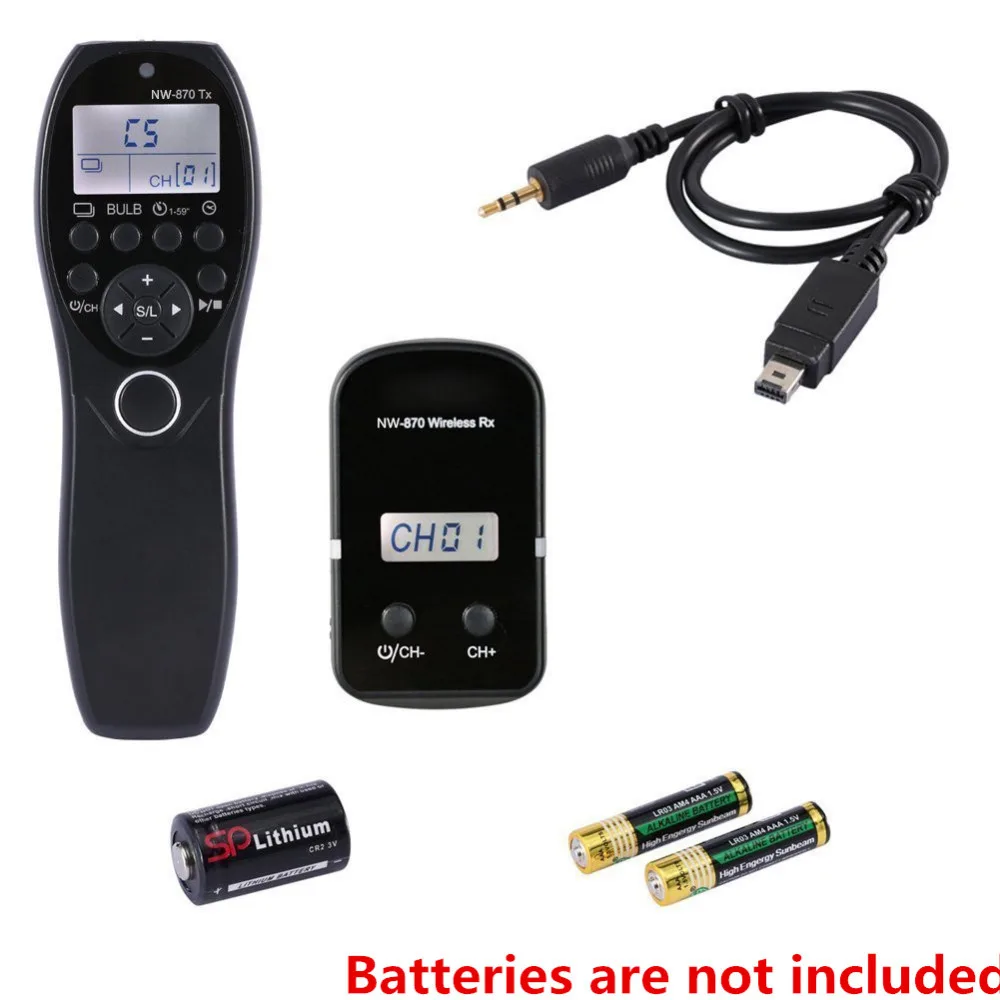 Neewer спуск затвора Беспроводной Таймер Пульт дистанционного управления