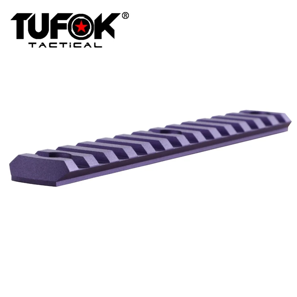 TuFok Keymod 13 слотов супер низкий профиль рельсовая секция ультратонкий Picatinny