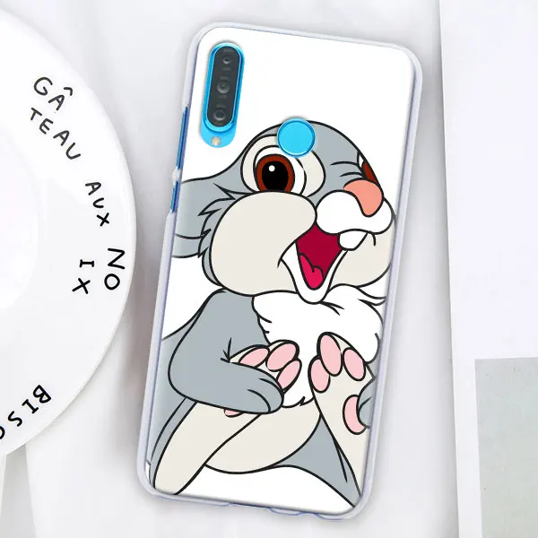 010 Bambi Thumper чехол для телефона coque для huawei P30 Pro P10 P20 P30 Lite P8 P9 Lite P Smart Plus чехол - Цвет: 010