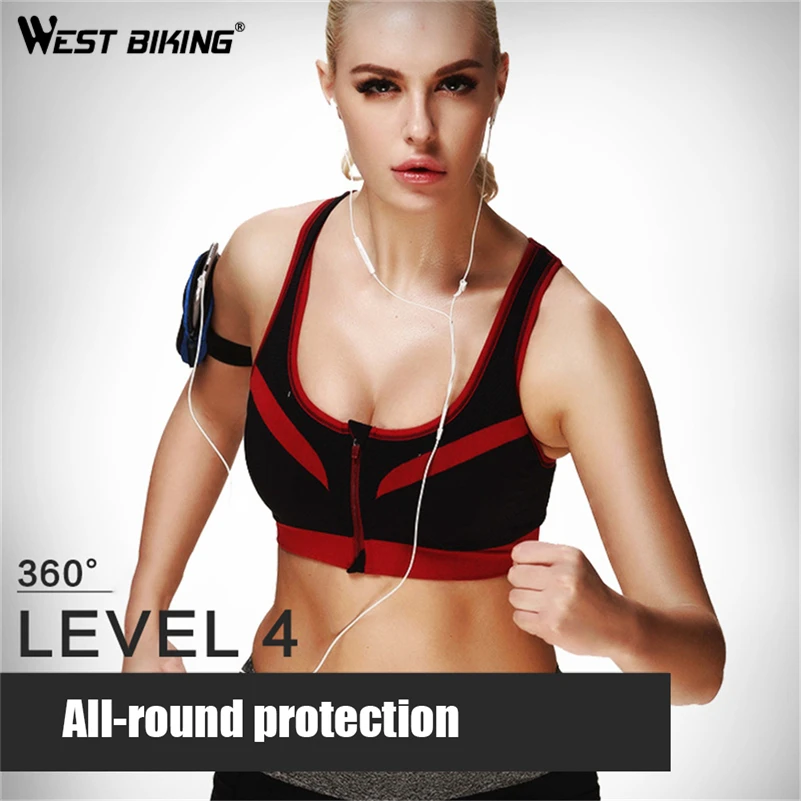 Бюстгальтер на молнии с эффектом пуш ап для занятий спортом спортивный