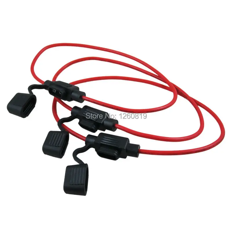 Мини Лезвие ATM предохранители в ассортименте + Встроенный 16 AWG калибровочный