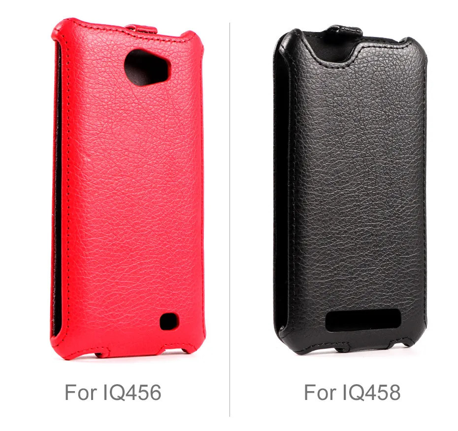 Прозрачный) Fly IQ456 IQ458 IQ4410 чехол Флип кожаный чехол личи шаблон чехол для телефона s мобильный телефон сумка P006