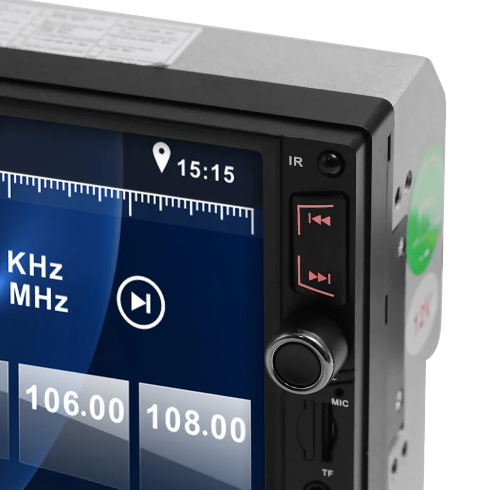 Радио MP5 Multimidia Bluetooth FM TF AUX Авторадио Mirriorlink Поддержка просмотра камеры