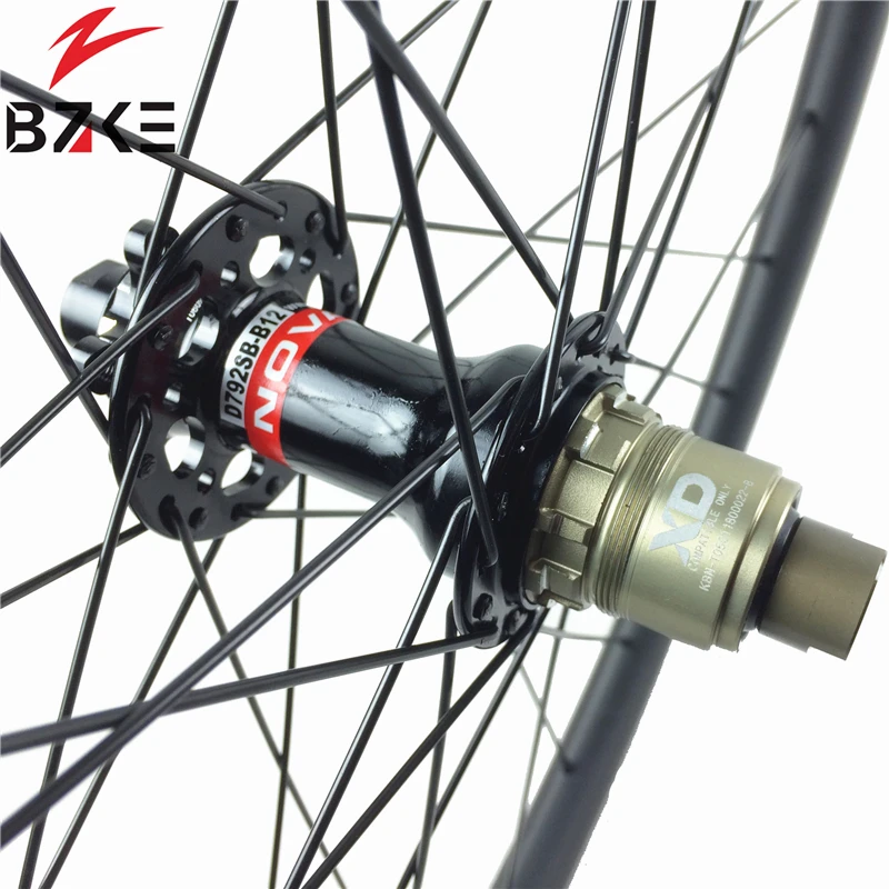 25 мм внутренняя ширина Углеродные колеса boost 29 MTB велосипед колесная установка