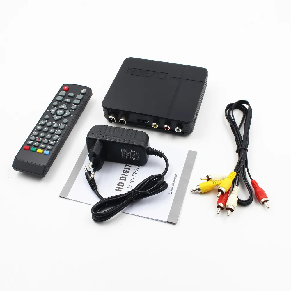 Приемник сигнала ТВ полностью для DVB-T цифрового эфирного DVB T2 H.264 DVB T2 таймер нет поддержка для Dolby AC3 PVR Прямая поставка