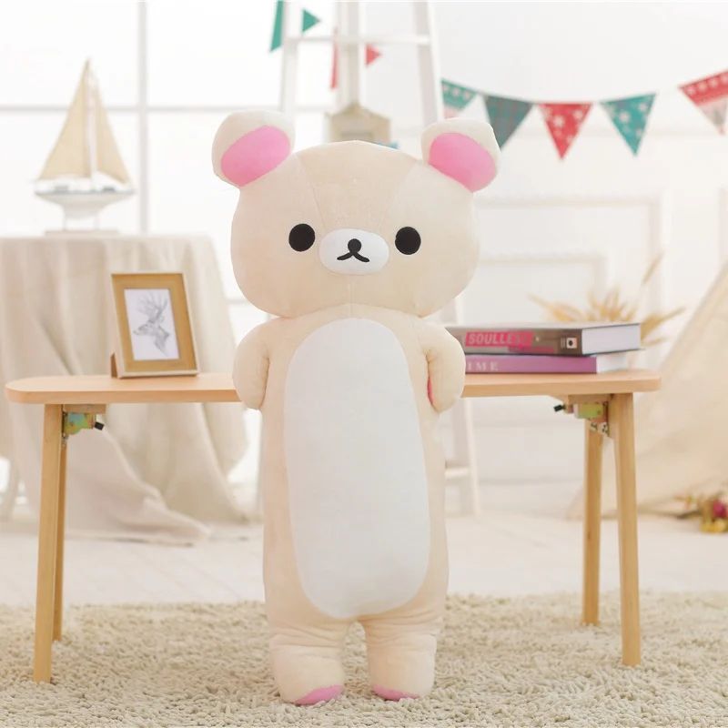 Супер мягкая Rilakkuma и плюшевая игрушка цыпленок милый мультяшный медведь чучела