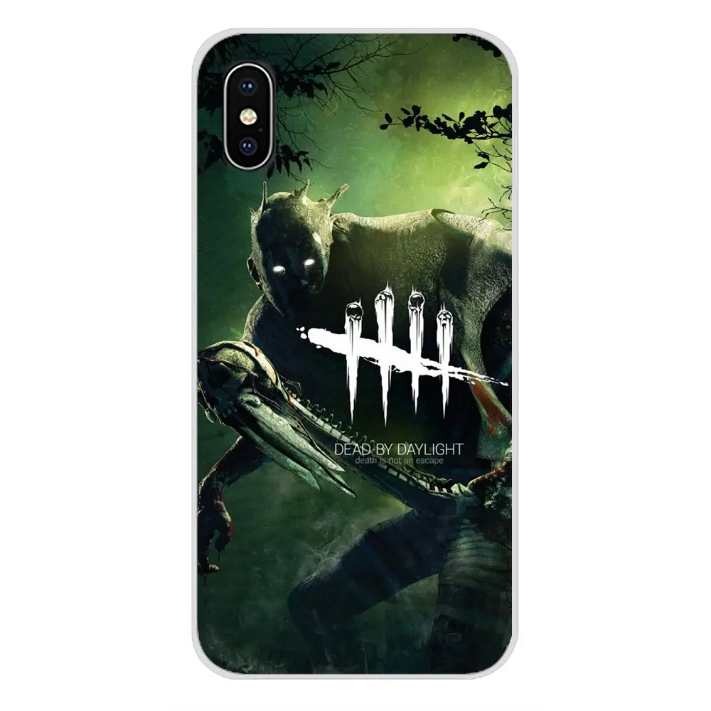 Модный прозрачный мягкий ТПУ чехол ужасов Dead by Daylight для Samsung Galaxy S4 S5 MINI S6 S7 edge S8 S9 S10