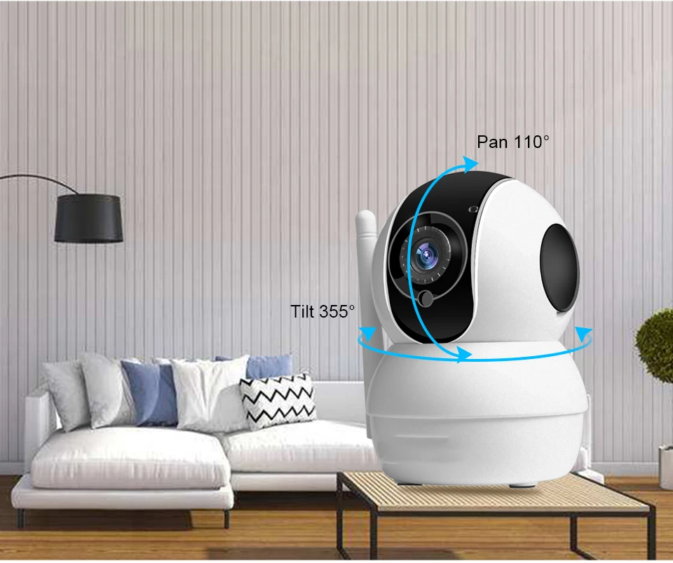 720P HD Wifi Беспроводная Домашняя безопасность 1.3MP IP камера безопасности сеть