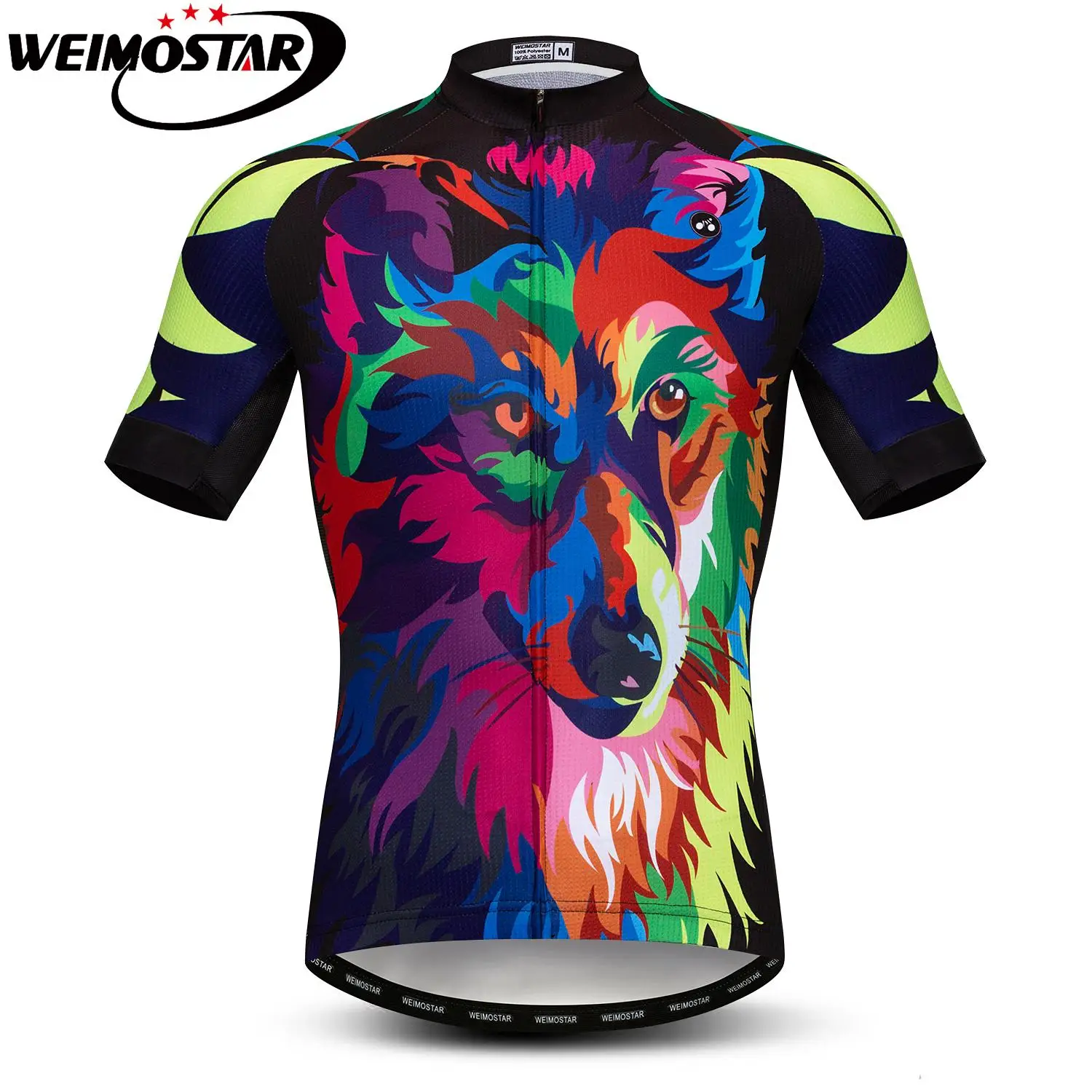 

Weimostar Cycling Jersey Clothing Men Wolf Bike Jersey pro Mtb Ropa ciclismo quick dry short sleeve bicycle jersey shirt tops