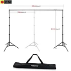 Fusitu 2,6 м * 3 м фоторамка для фона стойка для фотографий аксессуары для фотосъемки + сумка для переноски