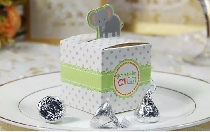 Креативные дикие животные baby shower Новорожденные конфеты для детского дня