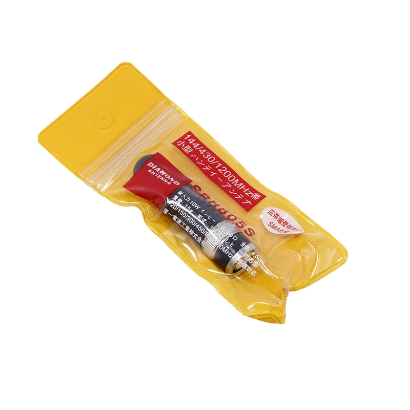 Короткая Боевая Мини Антенна Diamond SRH805S VHF UHF SMA Female /SMA Male/BNC SRH 805S для Baofeng Tyt 'd xun Yaesu