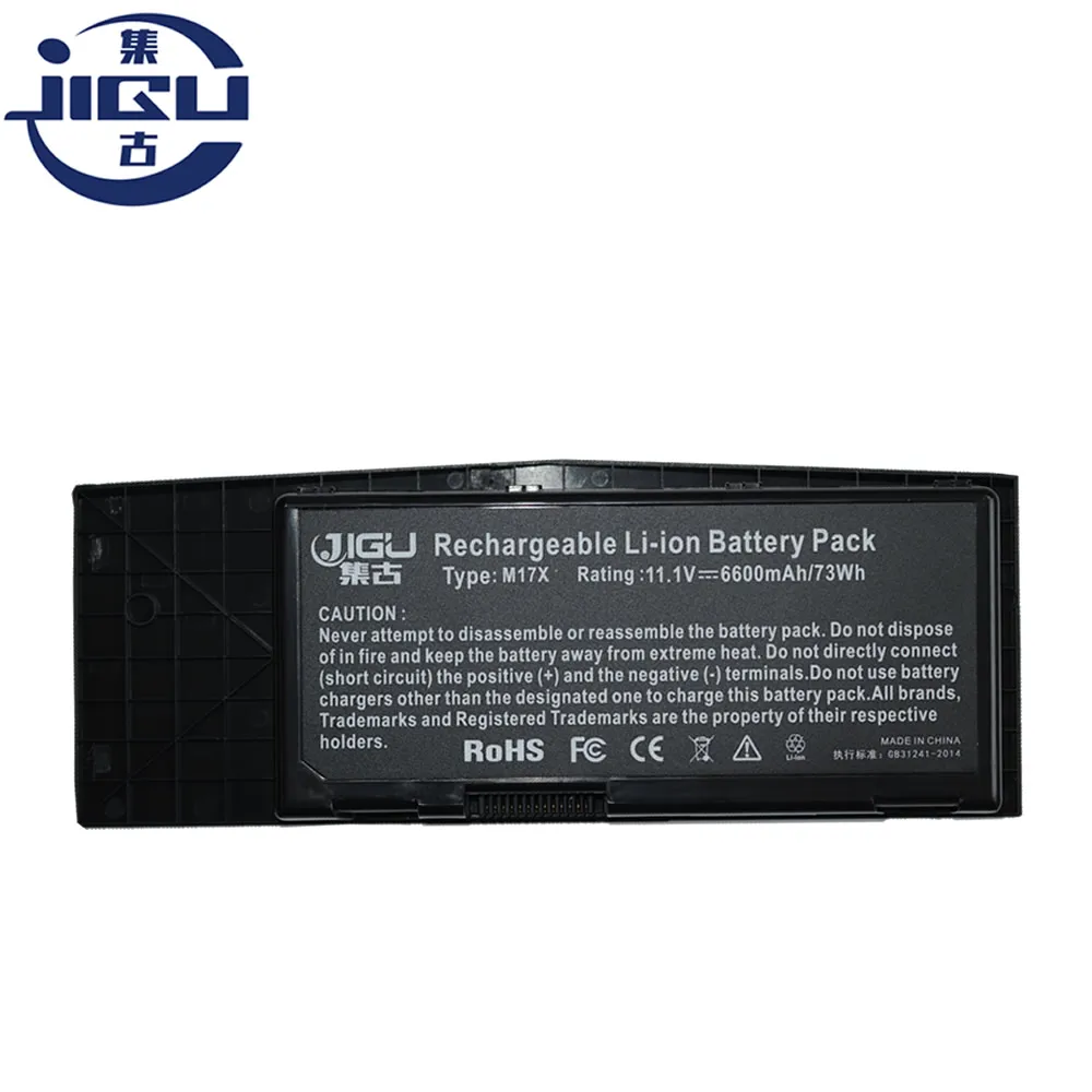 Аккумулятор JIGU 318 0397 7XC9N C0C5M 451 11817 BTYVOY1 для DELL Alienware M17X R3 R4 11 1 V|new laptop battery|laptop batterybattery |