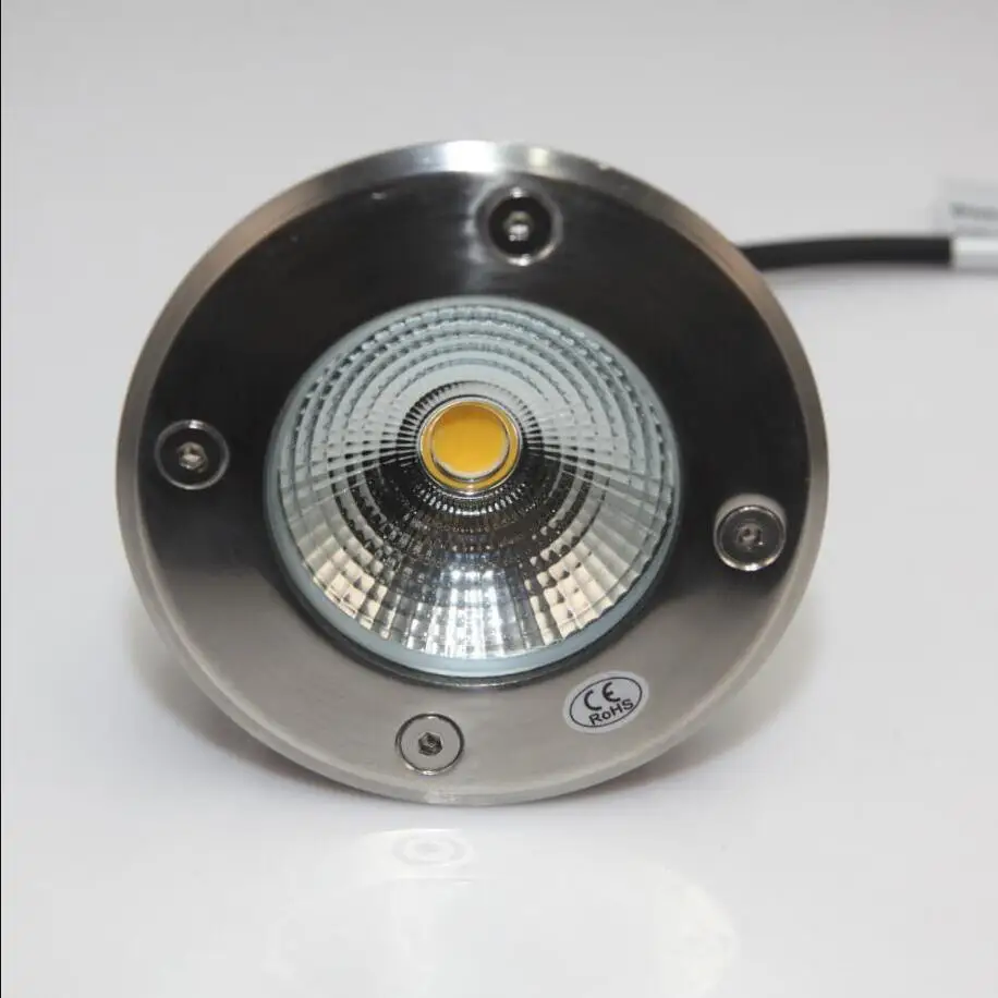 Высокая мощность 12 Вт 15 COB LED подземный свет водонепроницаемый диаметр 100 мм