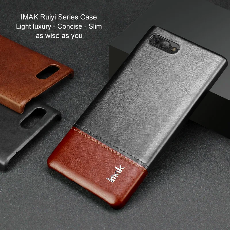 Чехол для Blackberry KEY 2/Key 2 LE Чехлы Imak бренд Ruiyi Серии легкий Роскошный PU кожаный чехол