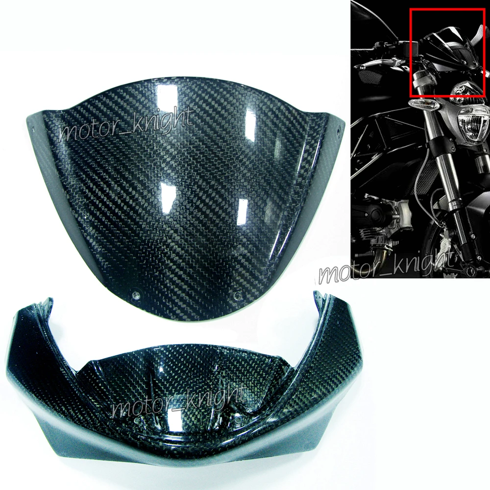 Насадка из углеродного волокна на лобовое стекло обтекатель для носа приборной