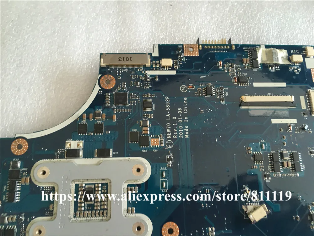 Хорошее качество материнская плата для ноутбука ACER 5741 5742 MBTVF02001 MB.TVF02.001 NEW70 LA-5892P