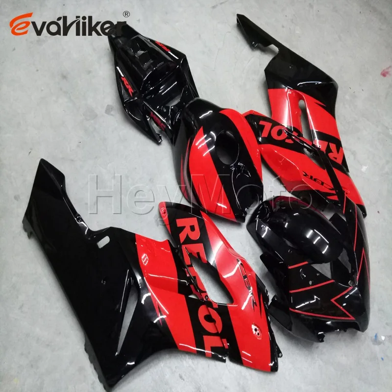 

Customised color ABS motorcycle fairing for CBR1000RR 2004 2005 black red CBR1000 RR motor panels 5Gifts Injection mold H2