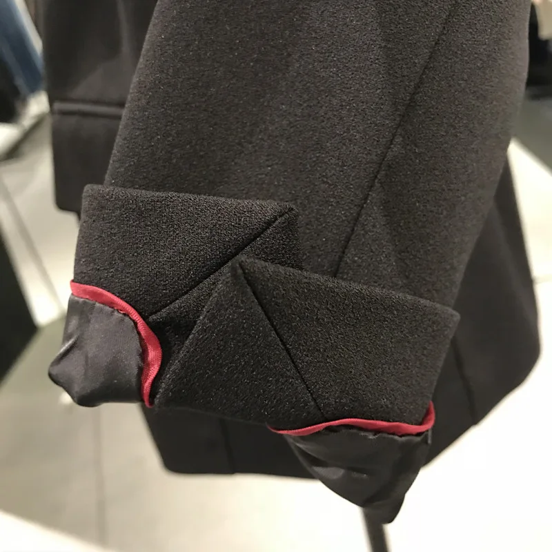 Куртка женская 2019 новая весенняя одежда в Корейском стиле Стиль черный пояс