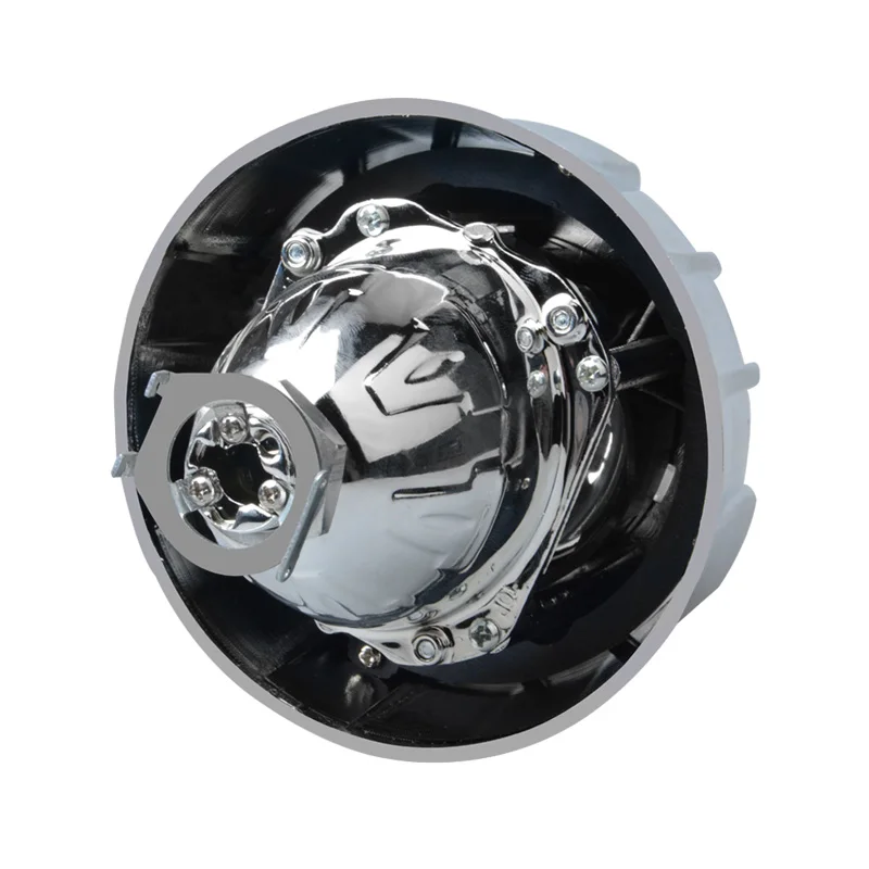 RACBOX пара 3 дюйма H1 HID линзы проектора Bi Xenon с белым красным синим ангельским глазом