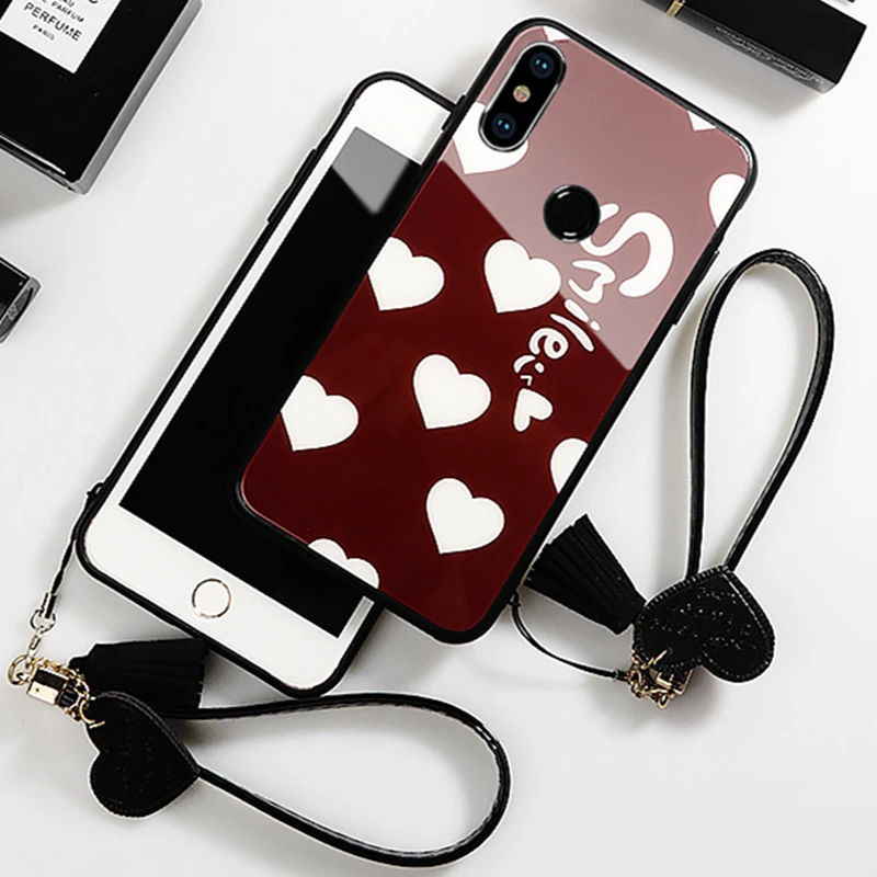 Чехол и ремешок для huawei Nova 4 4e 3 3i 3e чехол стеклянный жесткий телефона 2 s plus 2i улыбка