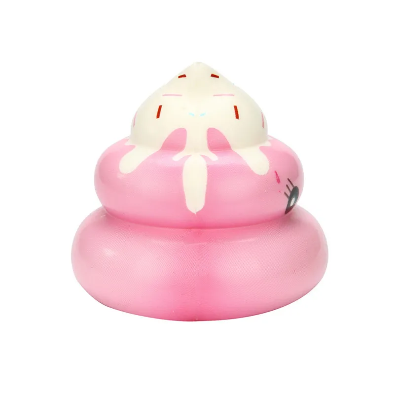 1 шт. милые мягкие игрушки Mochi Kawaii Yummy Food Poo Slow Rising Cream ароматизированные для снятия