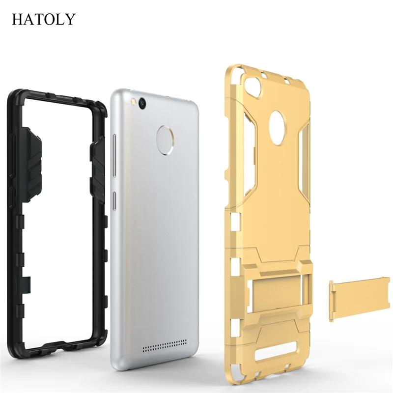 For Cover Xiaomi Redmi 3 Pro Case Robot Armor Shell Hard Phone for Protective 3s | Мобильные телефоны и аксессуары