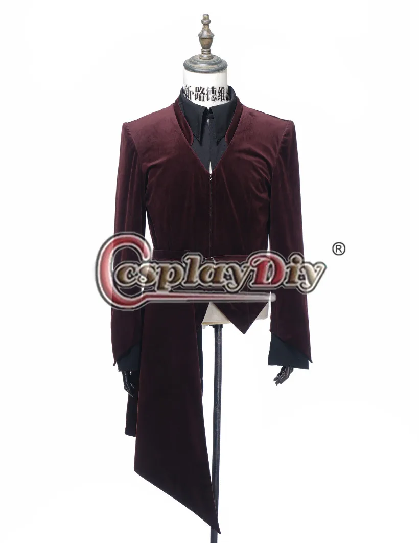 Cosplaydiy средневековое мужское пальто элегантные готические аристократические