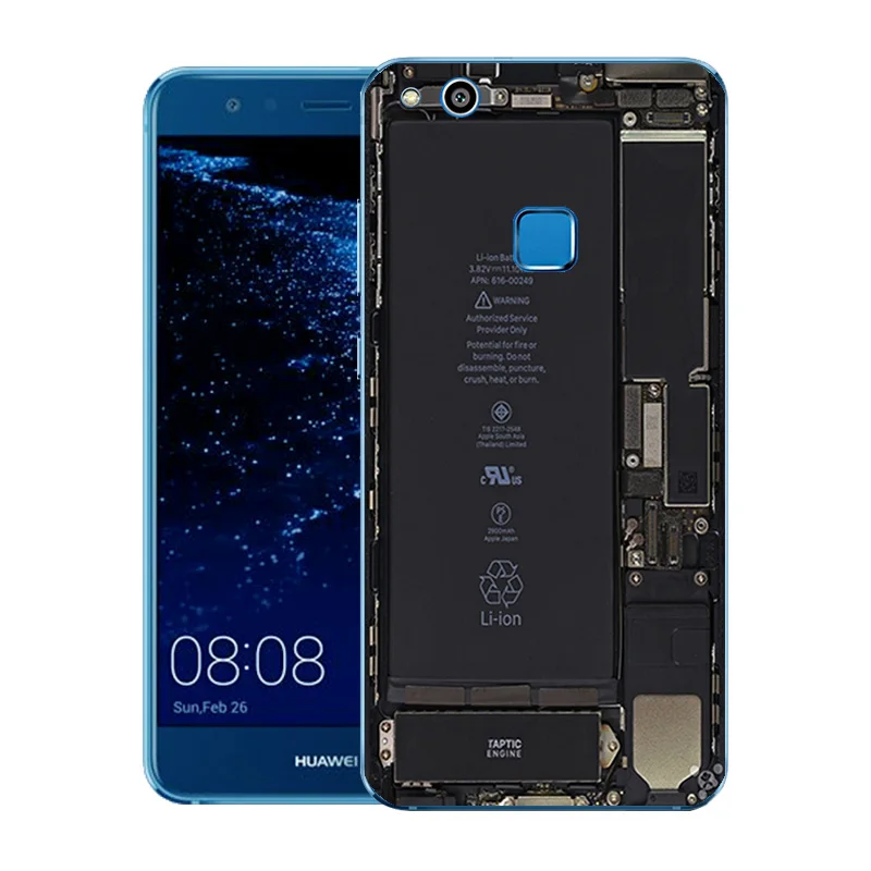 Чехлы для Huawei P10 Lite высококачественные чехлы с принтом Scape Мягкая силиконовая