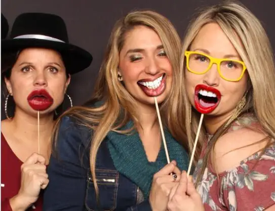 20 шт./компл. дурацкие губы ручной реквизит для фотосессии одежда свадьбы дня