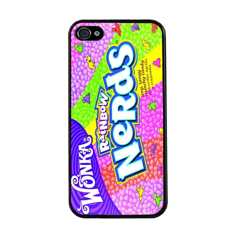 Горячая Стиль с изображением шоколада wonka посылка Крышка черный жесткий футляр