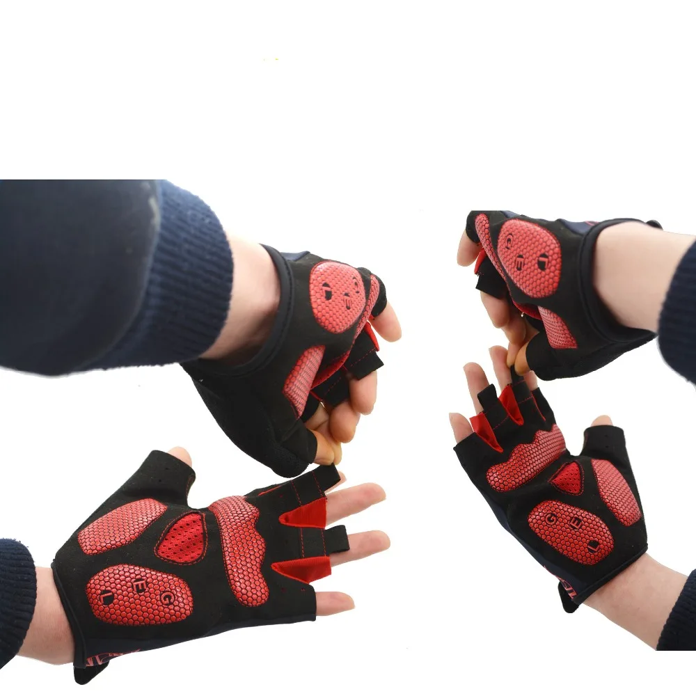 Велосипедные перчатки с полупальцами мужские женские летние спортивные