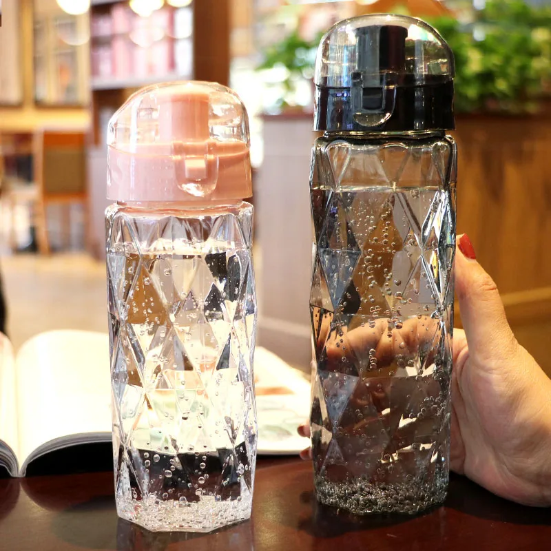 500 мл креативная бутылка для воды с фруктовым соком пластиковая портативная