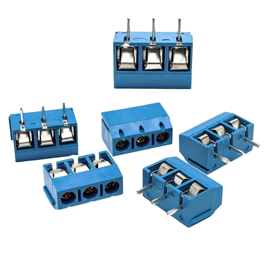 100PCS KF301-2P 2 Pin/3 Pin Plug-in PCB Screw Terminal Block Connector 5.08mm Pitch Connectors Terminals Precision workmanship |