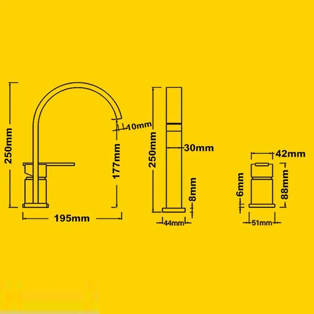 Бесплатная доставка ванная раковина водопад квадратный кран 2 широкий с